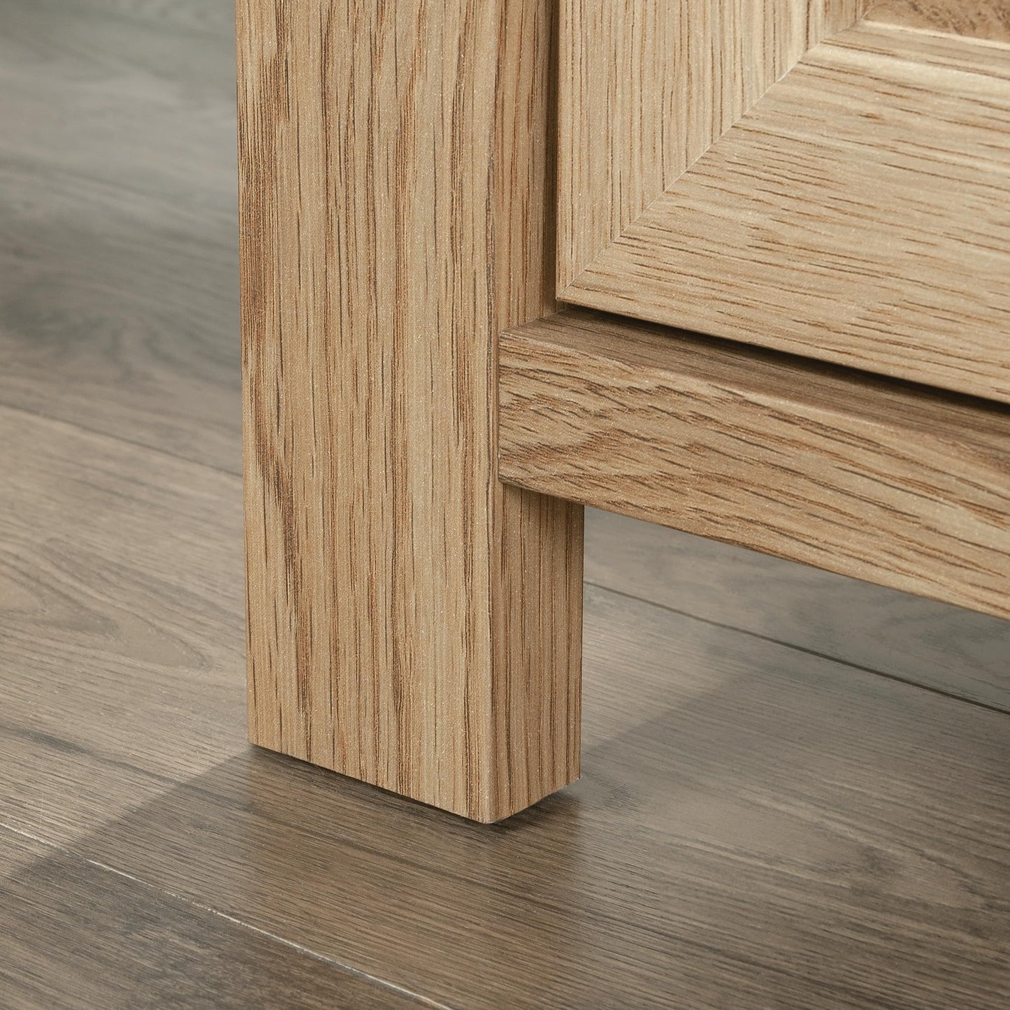 Sauder Hillmont Farm File Cabinet, Timber Oak Finish
