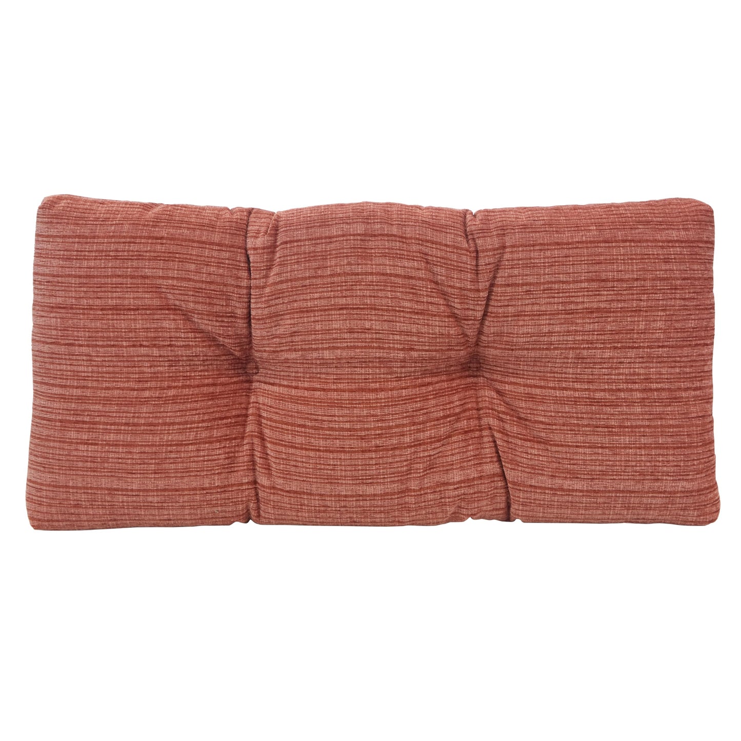 Klear Vu The Gripper Non-Slip Tufted Bench Cushion for Indoor Furniture, Assembled in USA, Entryway Storage, Bay Window, Corner Nook or Piano Seat, 30 Inches, Chenille Clay