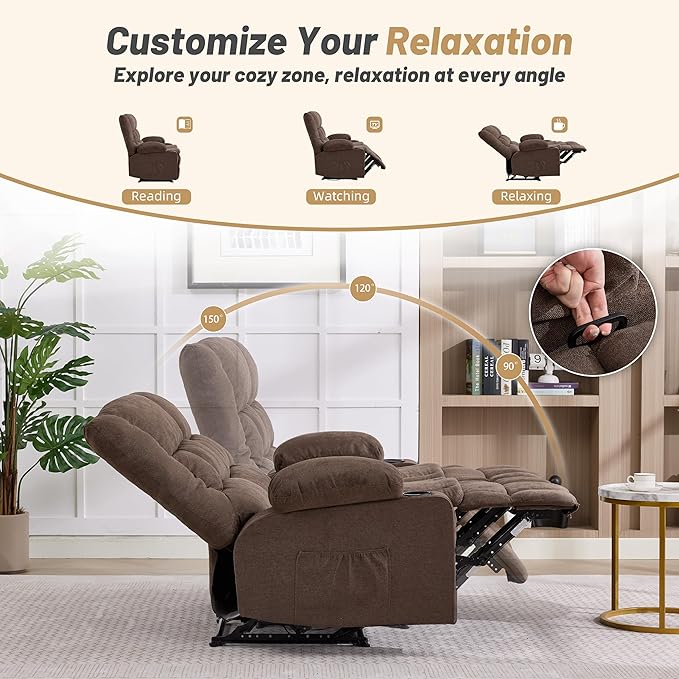Loveseat Recliner Sofa, Big Large Reclining Sofa