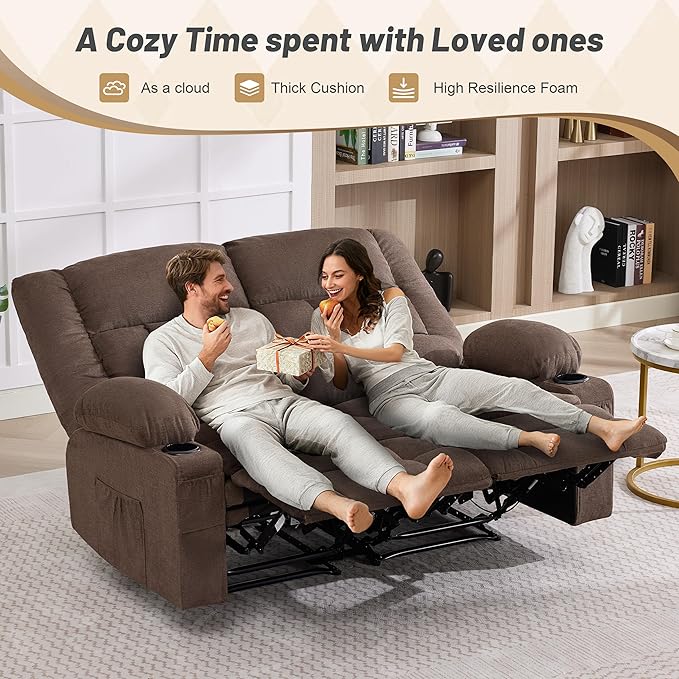 Loveseat Recliner Sofa, Big Large Reclining Sofa