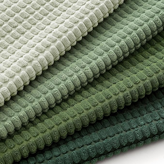 MIULEE Sage Green Pillow Covers 20x20 Inch Set of 4 Spring Boho Farmhouse Home