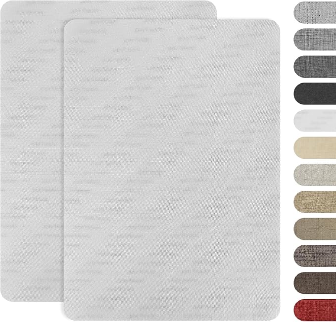 SYLVASS 8x11 Inch Fabric Repair Patches, Self-Adhesive Linen Patch