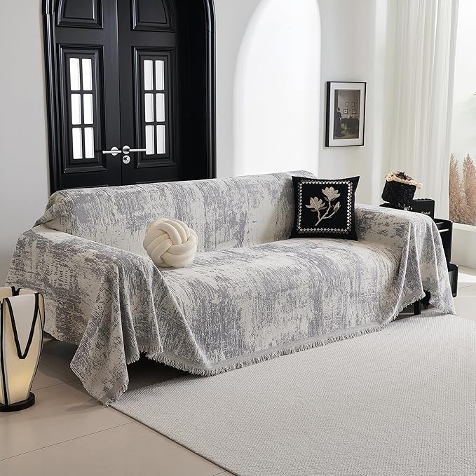 MYSKY HOME Sectional Couch Cover Sofa Covers