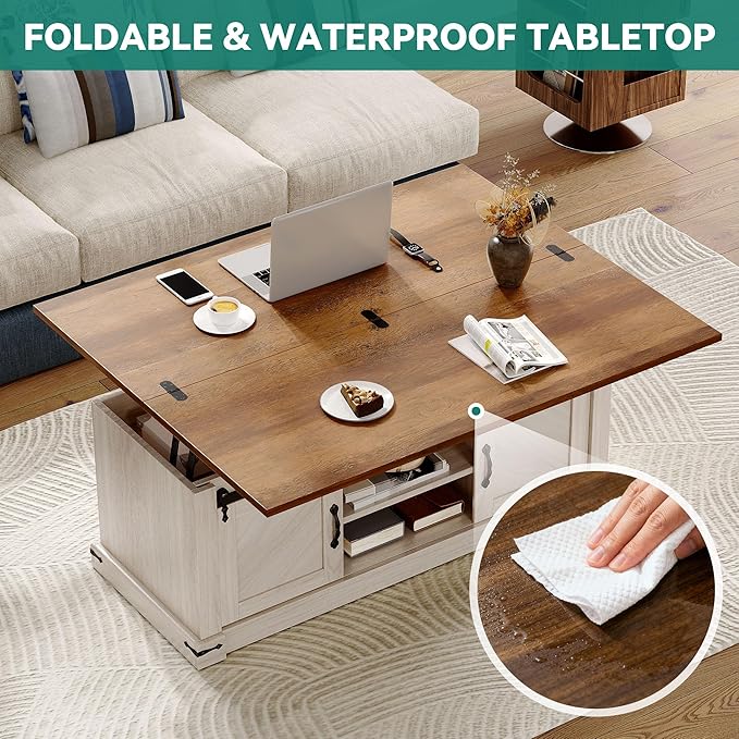 YITAHOME Lift Top Coffee Table
