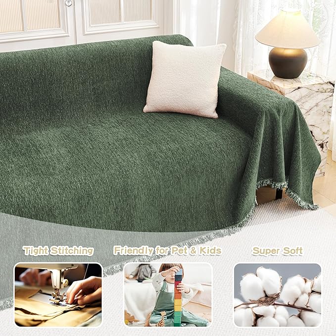 MYSKY HOME Chair Couch Cover Sectional Couch Covers