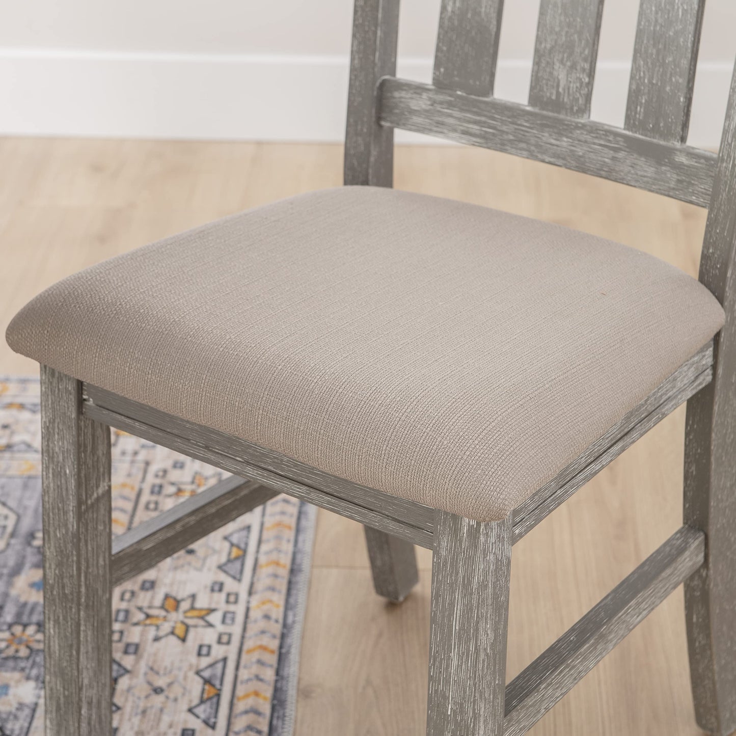 Powell Turino Side, 18" Seat Height (Set of 2) Dining Chair, White (457-434)