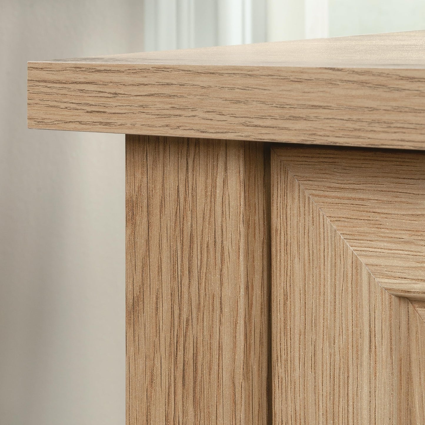 Sauder Hillmont Farm File Cabinet, Timber Oak Finish