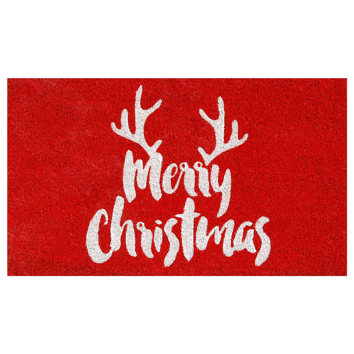 Calloway Mills 101741729R Christmas Antlers Doormat