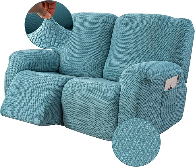 Genina Recliner Loveseat Cover Stretch Couch Covers Sofa slipcover