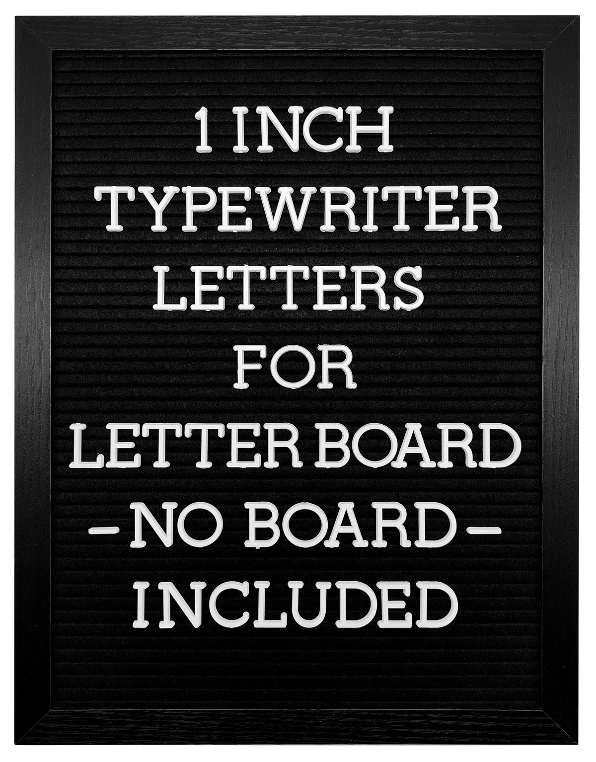 G GAMIT Felt Letter Board Letters Set - Pre-cut 418pcs Nonstandard 1inch White Typewriter Letters Only (No Board Included)