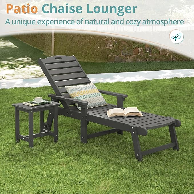 LUE BONA Outdoor Lounge Chair Set