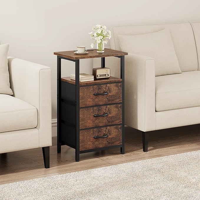 Vagusicc Nightstand Set of 2
