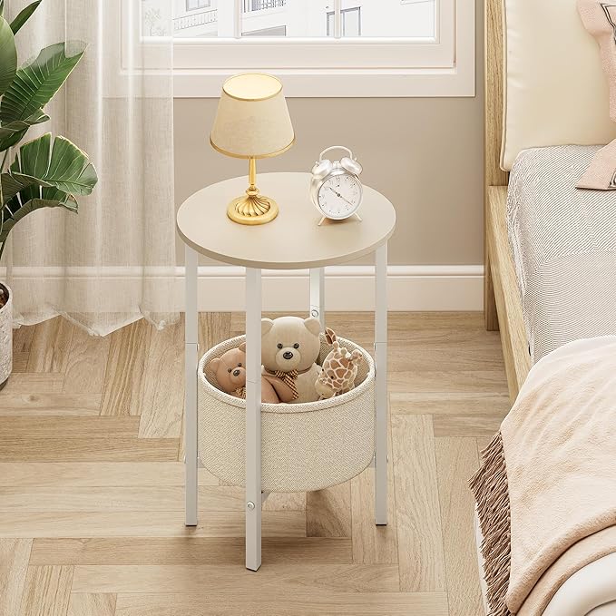Vagusicc Side Table, Round End Table