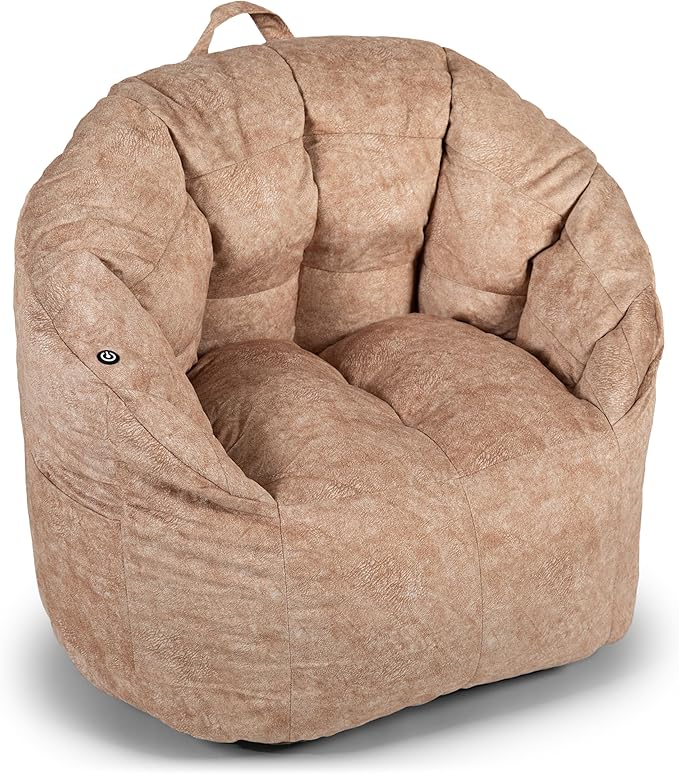 Big Joe Milano w/ Vibe Vibrating Massage Bean Bag Chair