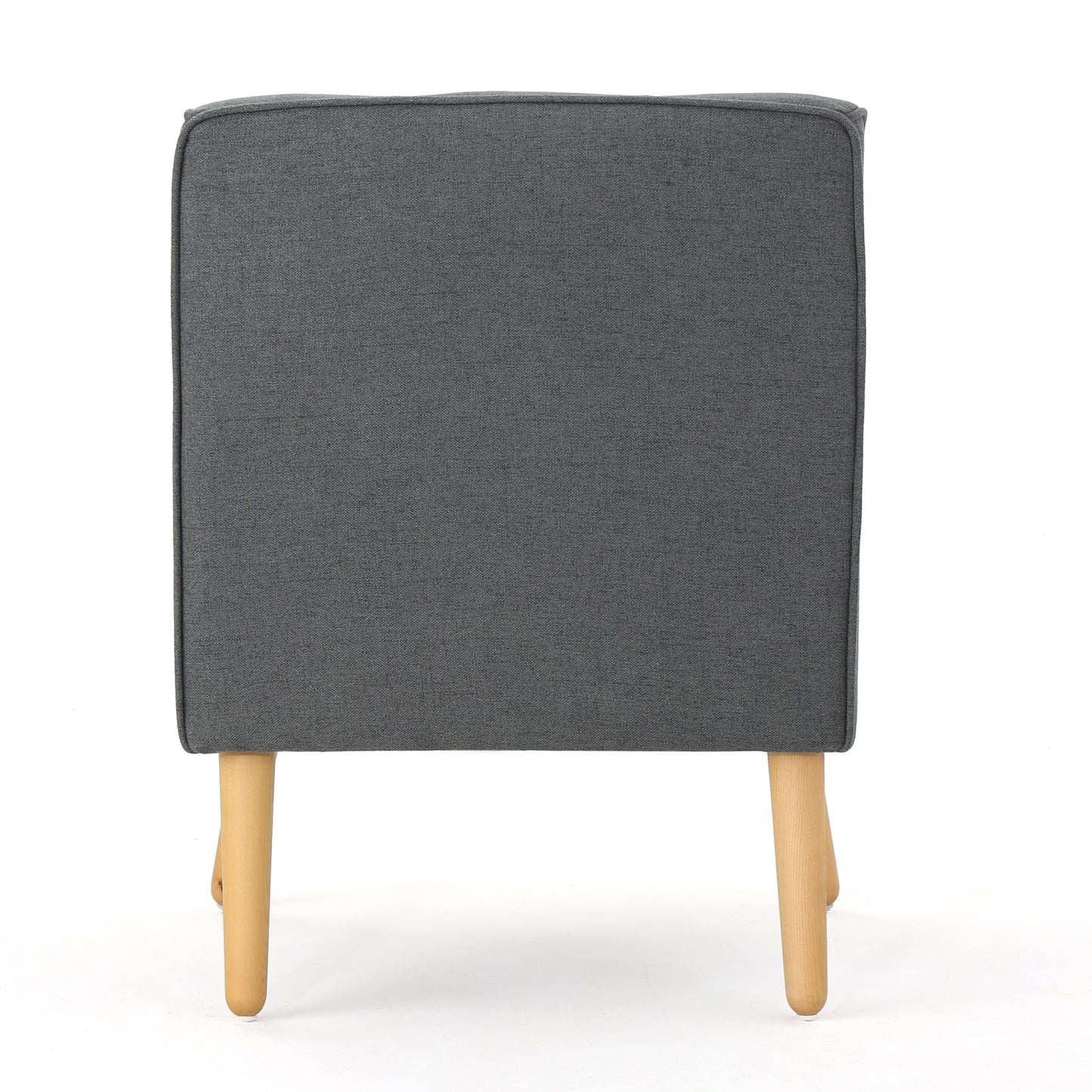 Christopher Knight Home Felicity Mid-Century Fabric Arm Chair, Charcoal 29.5D x 25W x 30.5H Inch