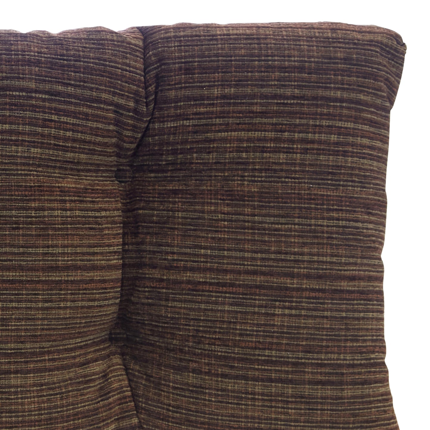 Klear Vu The Gripper Non-Slip Tufted Bench Cushion for Indoor Furniture, Assembled in USA, Entryway Storage, Bay Window, Corner Nook or Piano Seat, 33 Inches, Chenille Chocolate