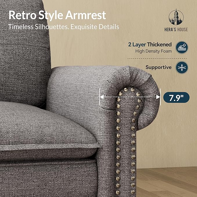HERA'S HOUSE 3 Pieces Modular Sectional Sofa Sets, Oversized Couch Set