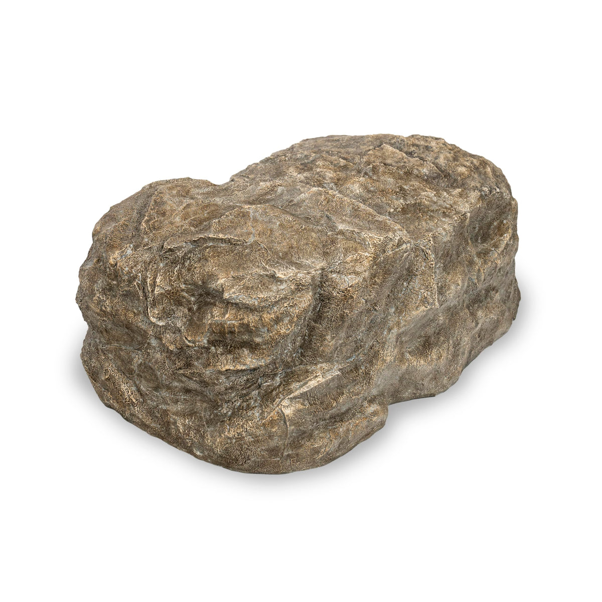 Aquascape Faux Rock Cover, Natural Look for Concealing Cables and Equipment, Lightweight Decorative Landscape Cover, Weather-Resistant, 25 in x 15 in,78416
