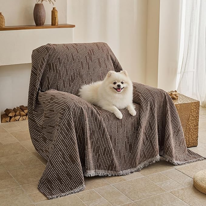 MYSKY HOME Oversized Armchair Couch Cover