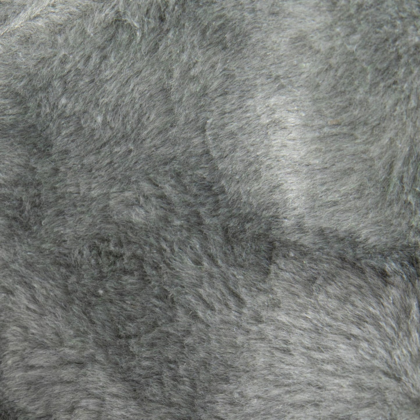 Flash Furniture Dillon Small Gray Furry Bean Bag Chair for Kids and Teens