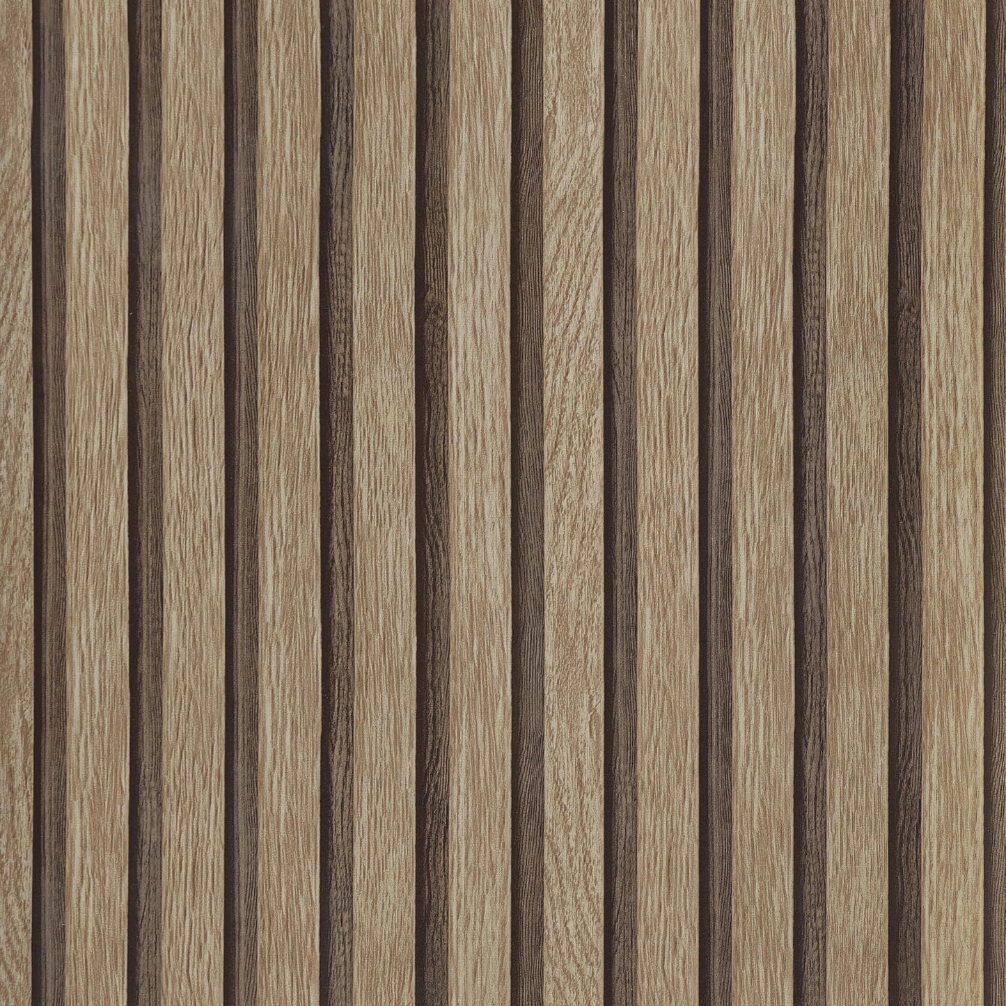 Yun-aeon Natural Wood Peel and Stick Wallpaper Wood Slats - 17.3"x 120" Light Tan Self-Adhesive Waterproof Vinyl Removable Wall Paper for Wall Decor Bedroom