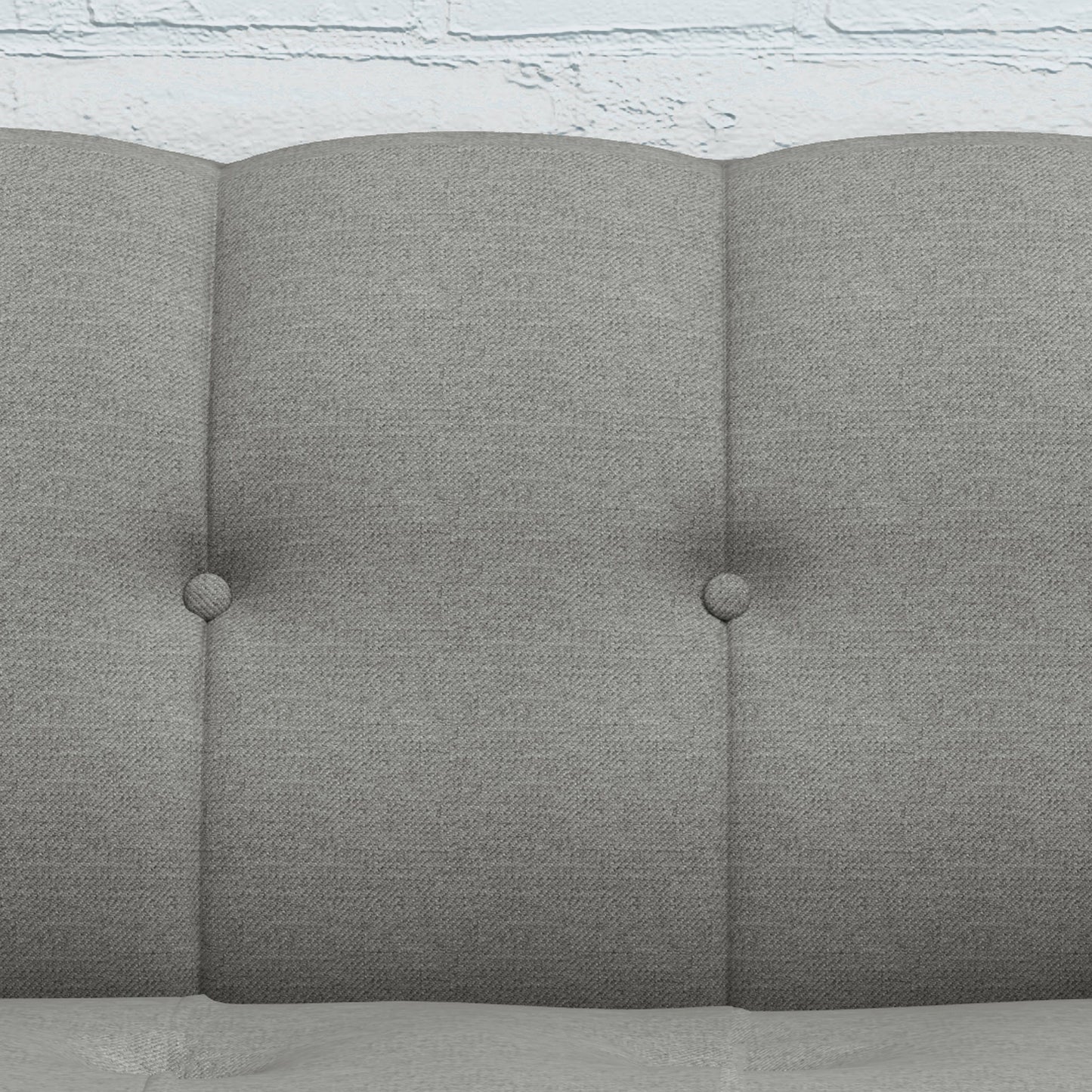 Christopher Knight Home Treston Mid-Century Fabric Sofa Chat Set, 3-Pcs Set, Grey / Natural