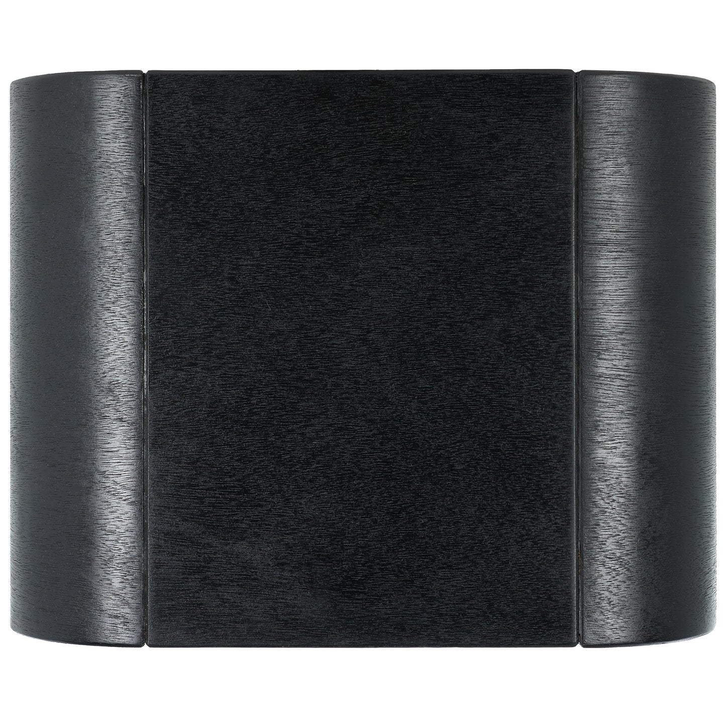 SAFAVIEH Home Collection Liasonya Black Waterfall Curved Side End Accent Table for Living Room Bedroom (Fully Assembled)