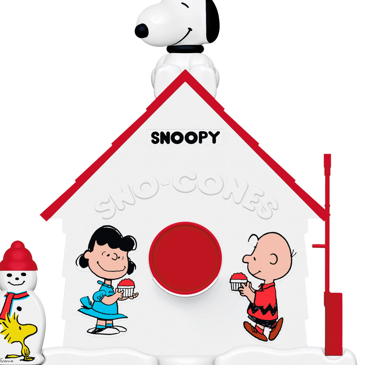 Hallmark Keepsake Peanuts Snoopy Christmas Ornament, The Peanuts Gang 75th Anniversary SNO-Cones with Friends