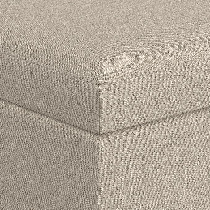 SIMPLIHOME Owen Coffee Table Storage Ottoman