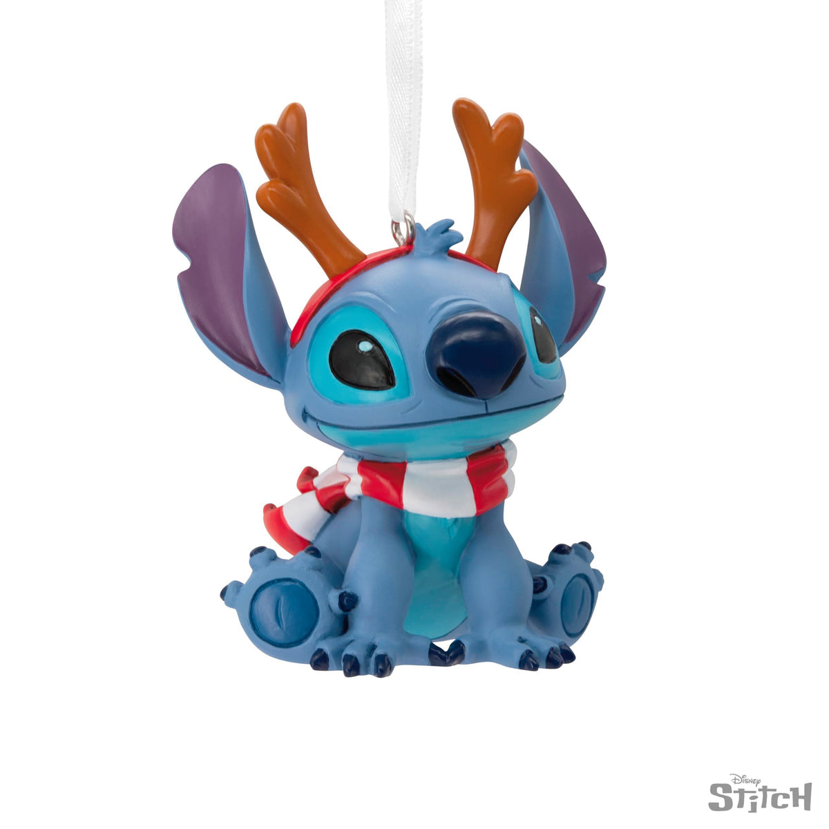Hallmark Disney Lilo & Stitch Reindeer Stitch Christmas Ornament